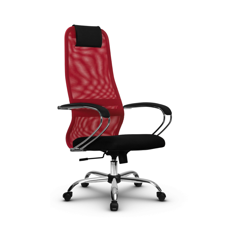 Кресло Metta SU BK 8 CH, Красный/Черный