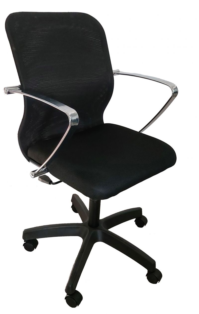 Кресло Metta SU-M-4 /подл. 192/осн. 001 (короткая спинка), Черный