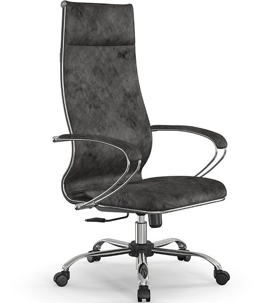 Кресло Metta L 1m 42/K118 (Велюр) Темно-серый