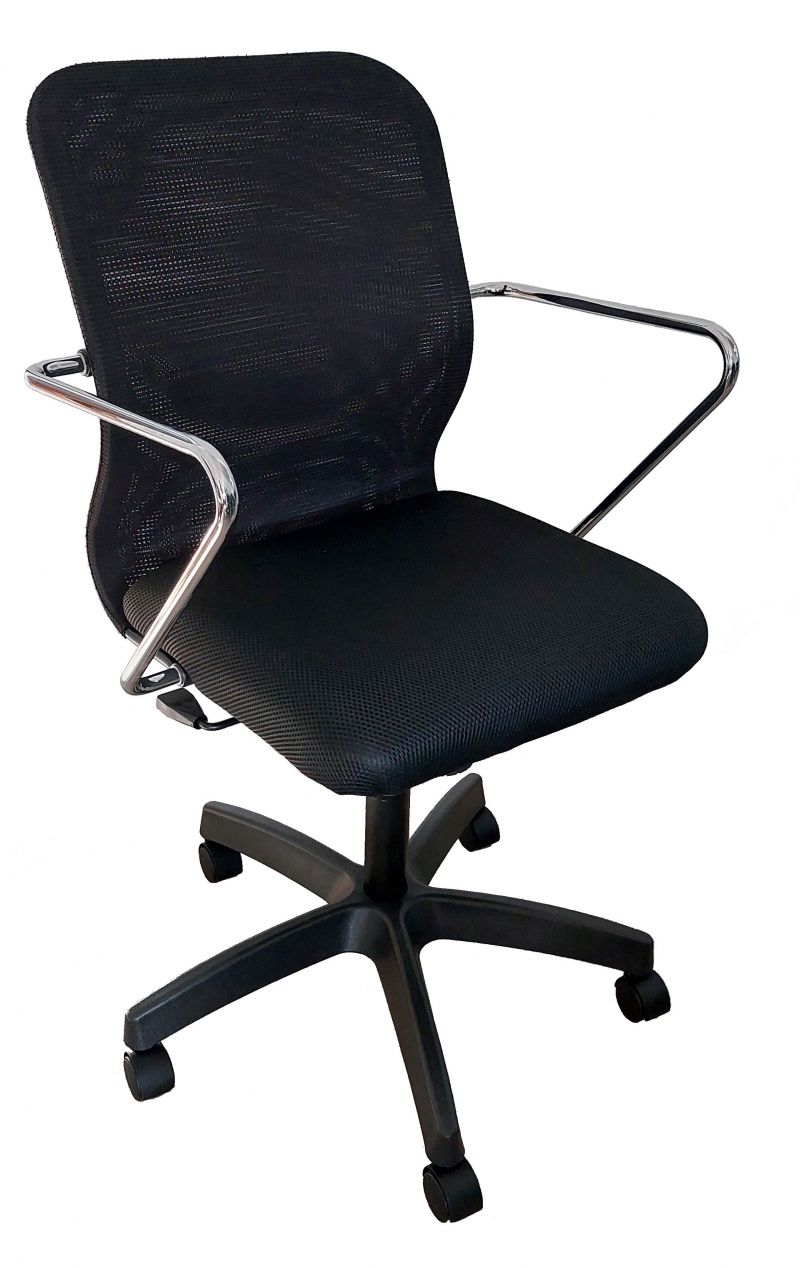 Кресло Metta SU-M-4 /подл. 190/осн. 001 (короткая спинка), Черный